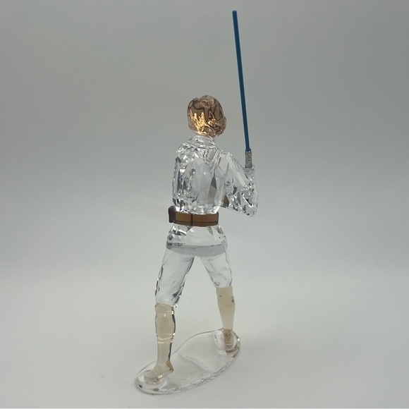 Swarovski 5506806 Luke Skywalker Figurine | Star Wars Disney Crystal Collectible - Picture 7 of 15